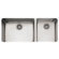Franke Kubus 38" Stainless Steel Double Bowl Kitchen Sink