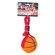 Four Paws 2.75" Rough and Rugged Baseball Tug Dog Toy