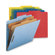 Sparco Products Classification Folders, w/ Fstnrs, 2 Dvdrs, Letter, 10 per Box