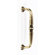 Alno Inc Charlie 4" Cabinet Pull with Brass Construction