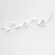 HeadSprung Ribbon Coat Rack in Matt White