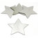 Room Mates Wall Mirrors Star Peel and Stick Small Decal