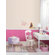 Room Mates Hearts Wallpaper in Pink