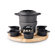 Gense Fondue Carousel with 6 Cast Iron Bowls