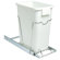 Household Essentials Glidez 19" Sliding Trash Can KD in Chrome
