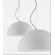 Oluce Sonora Two Lights Suspension Lamp