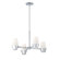 George Kovacs by Minka Retrodome 4 Light Rod Drop Chandelier
