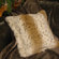 Posh Pelts Lynx Jacquard Faux Fur Pillow Cover with Caramel Faux Suede Back