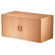 Foremost Modular Storage Large Cube with Two Doors in Honey