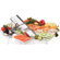 Paderno World Cuisine Bron Mandolin Slicer 38 Blade Set in Black