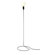 Design House Stockholm Cord Lamp in Black / White by Form Us With Love
