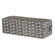 Design House Stockholm Rest Square Pillow in Grey / White by Linnea Blomgren