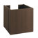 Bissonnet Universal Minimal 20.5" Bathroom Vanity Set in Espresso Brown