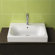 Bissonnet Universal Flex Ceramic Bathroom Sink in White