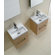 Bissonnet Area Boutique Logic 40 Ceramic Bathroom Sink in White