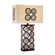 Minka Ambience One Light Accent Table Lamp in Black and White