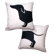 Naked Decor Happy Solid Reversible Hot Dog Pillow