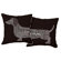 Naked Decor Dachshund Typography Pillow