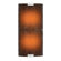 LBL Lighting Omni 277V Medium One Light Outdoor Fluorescent Wall Sconce with Bubble Glass Shade in Bronze