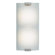 LBL Lighting Omni 277V Medium One Light Outdoor Wall Sconce with Metal Meta in Silver