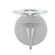 LBL Lighting Dimensions One Light Wall Sconce in Satin Nickel