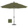 California Umbrella 11' Fiberglass Market Collar Tilt Umbrella