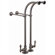 Elizabethan Classics Freestanding Bath Supply with Metal Lever Handles