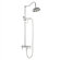 Elizabethan Classics Clawfoot Tub Shower Faucet with Handshower and Metal Lever Handles Set