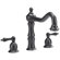 Belle Foret Double Handle Deck Mount Roman Tub Faucet Metal Lever Handle