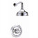 Belle Foret Volume Shower Faucet Trim  Set with Cross Handle