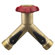 Nelson Sprinkler Large Brass 2 Hose Adapter