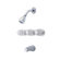 Price Pfister Bedford Diverter Tub and Shower Faucet Trim