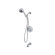 Price Pfister Pasadena Diveter Tub and Hand Shower Set