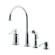 Price Pfister Ashfield One Handle Kitchen Faucet with Sidespray and Soap Dispenser