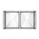 American Standard Prevoir 35.25" x 21.25" Double Bowl Kitchen Sink