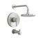 American Standard Green Tea Bath and Rain Showerhead Shower Trim Kit With Metal Diverter Spout