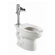 American Standard Madera Ada Toilet Bowl and Selectronic Flush Valve