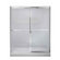 American Standard Acrylux Stainless Steel Shower Door