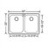Blanco Supreme 2 Equal Double Bowl Drop-In Kitchen Sink