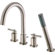 Schon Ulm Double Handle Roman Tub Faucet and Hand Shower