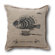 Museum of Robots Retro-Futuristic Artifacts Airship Leonidas Pillow Cover