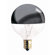 Bulbrite Industries 40W Half Chrome G16.5 Globe Shape Bulb