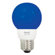 Bulbrite Industries 1W LED Decorative G16 Globe Bulb in Blue