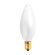 Bulbrite Industries 40W Incandescent Torpedo Chandelier Bulb in White