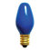 Bulbrite Industries 7W C7 Christmas Light in Ceramic Blue