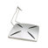 Cuisipro Satin Finish Napkin Holder with Pendulum Arm