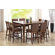 Steve Silver Furniture Grada Counter Height Dining Chair in Multi-Step Rich Cherry