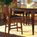 Steve Silver Furniture Hillsboro Counter Height Dining Chair in Multi-Step Rich Cherry