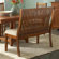 Steve Silver Furniture Tulsa Wood Kitchen Bench