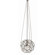 ARTERIORS Home Beck Faceted 1 Light Globe Pendant